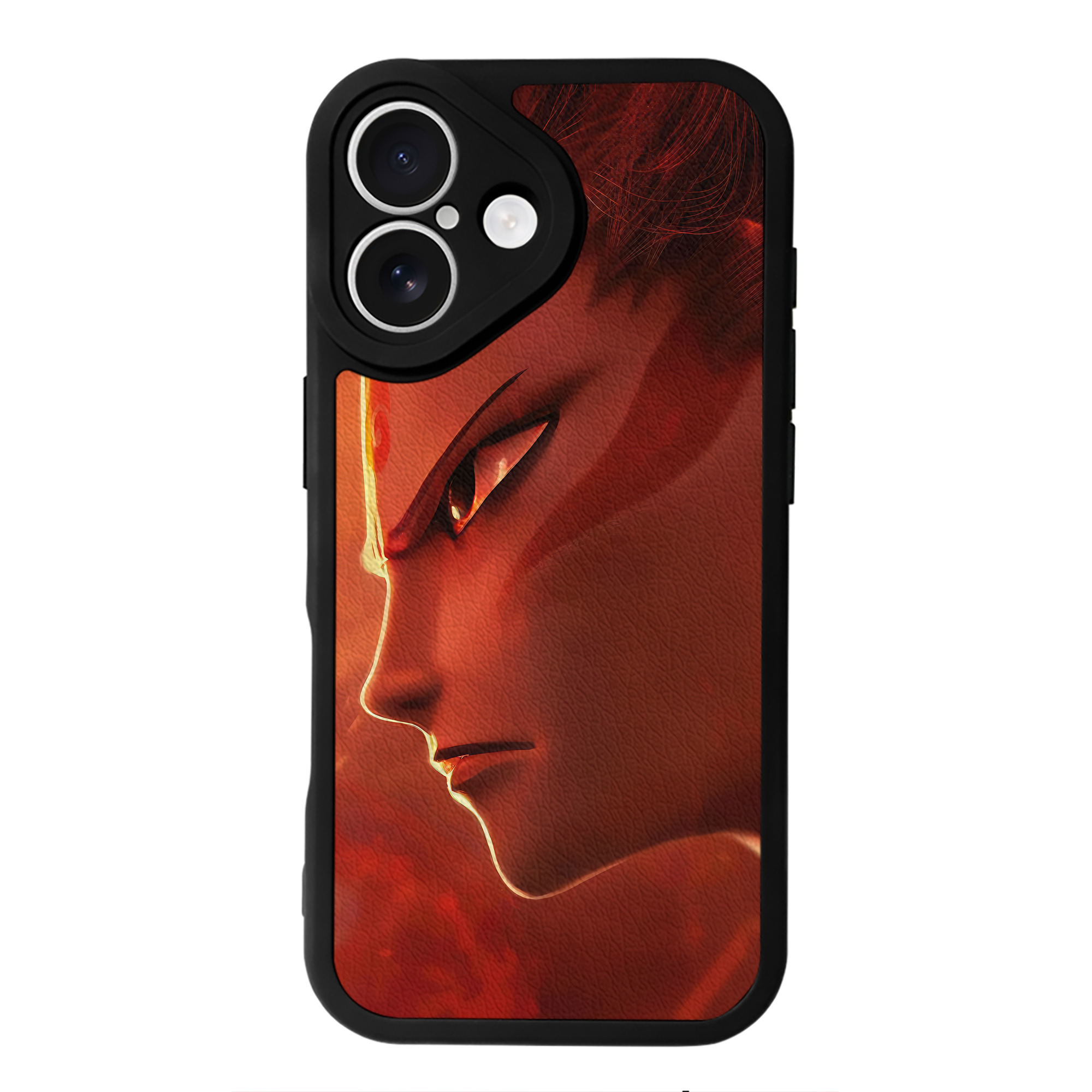 （画像用） Ne Zha 2 ナタ 魔童の大暴れ 【iPhone 16シリーズ対応】シリコンスマホケース（レザー調） 材質：シリコン
